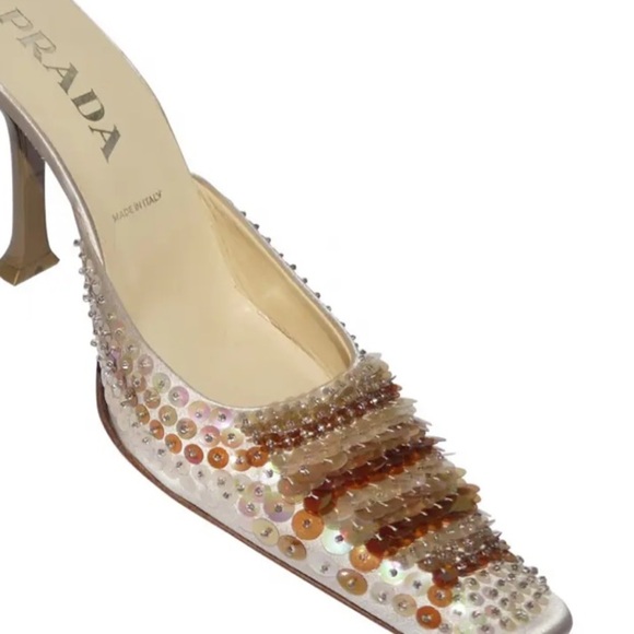 Rare vintage Runway Prada heels vintage - Picture 1 of 10